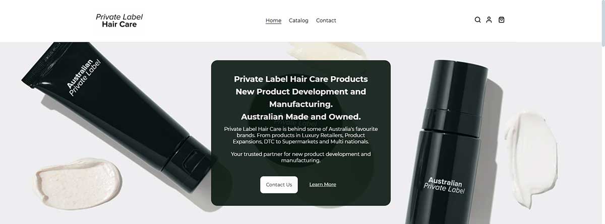 private label hair care
